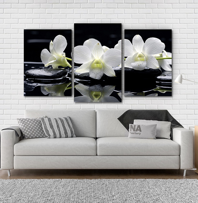 Модульна картина Квіти Орхідея Art-35_3 Київ - фото 2