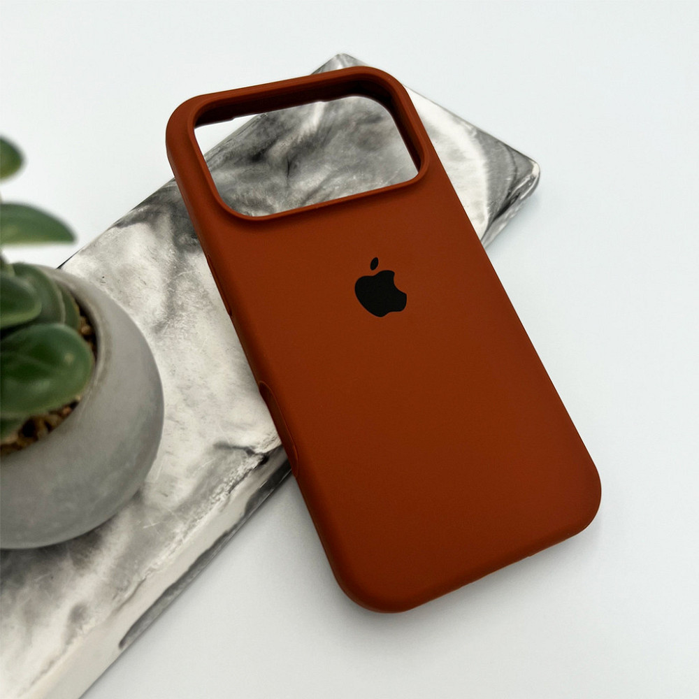 Чохол для смартфона Silicone Full Case AA Open Cam for Apple iPhone 17 Pro Max 42,Saddle Brown Киев - изображение 4