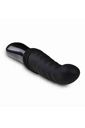 Роскошный вибратор с фрикциями Blush Temptasia Lazarus черный Sex Aura Киев