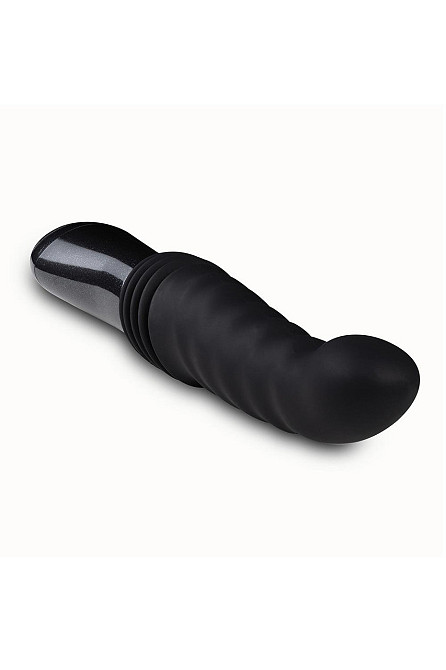 Роскошный вибратор с фрикциями Blush Temptasia Lazarus черный Sex Aura Киев - изображение 6
