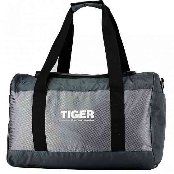 Сумка дорожня Tiger Gross-2 29х44 темно-сіра S326250 Київ