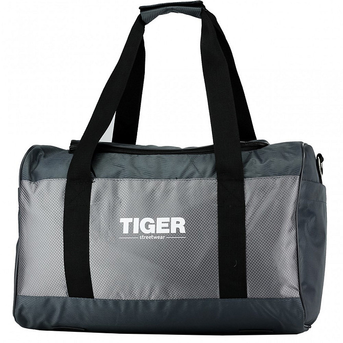 Сумка дорожня Tiger Gross-2 29х44 темно-сіра S326250 Київ - фото 1
