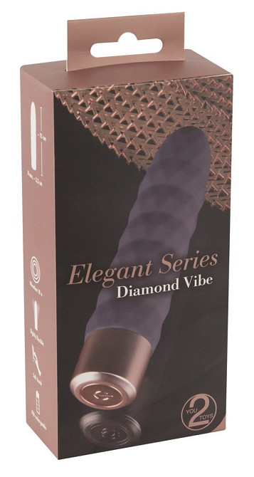 Вибратор - Elegant Series Diamond Vibe Sex Aura Киев - изображение 1
