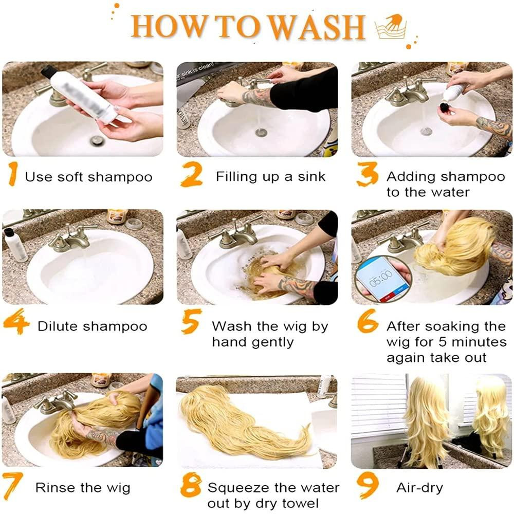 Парик женский каштановый омбре волнистый с челкой 51 см длинный, термостойкие синтетические волосы коричневые Киев - изображение 9