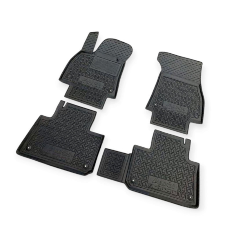 Килимки Ауді Е-tron (2019-) борт 2,5 см, з перемичкою салону Мукачево - фото 1