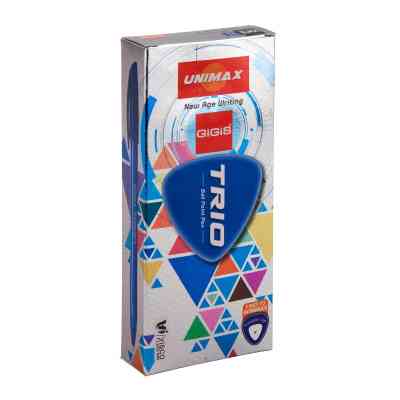 Ручка кулькова Unimax Trio, чорна (UX-104-01) Вінниця