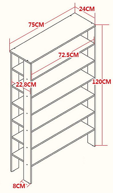 Полиця для взуття "Безаціо 775" зефір Миколаїв - фото 2