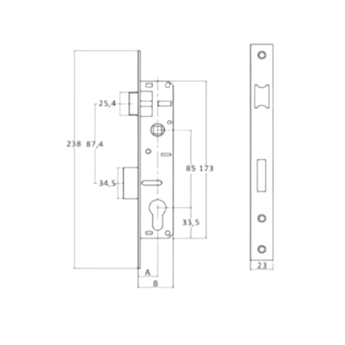 Корпус замка 153-35 CLASS Житомир - фото 2