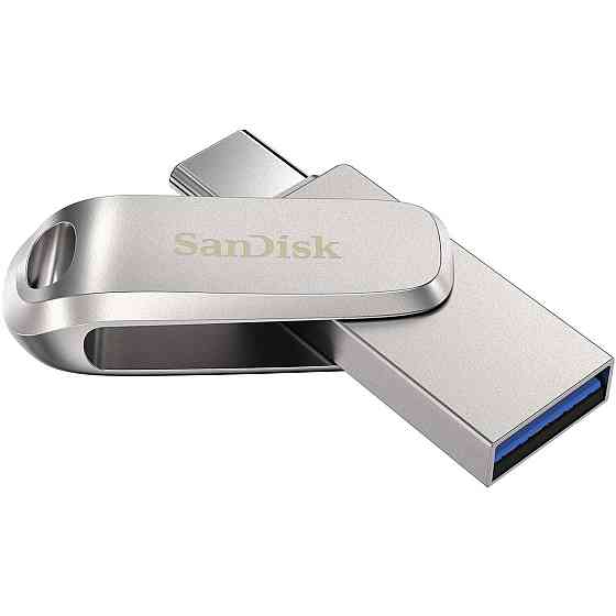 Флешка SanDisk Ultra Dual Luxe Type-C 128ГБ Київ