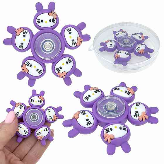 Спиннеры для девочки Зайчик 3 шт Киев