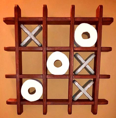 Тримач для туалетного паперу "Оксиджен" махагон-зефір Миколаїв - фото 2