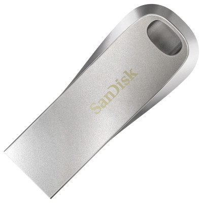 USB флеш накопичувач SanDisk 256GB Ultra Luxe Silver USB 3.1 (SDCZ74-256G-G46) Вінниця - фото 1