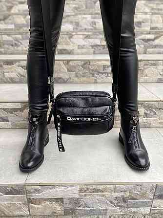 Marco Piero Черевики жіночі Marco Piero чорні натуральна шкіра зима 36-40 (05-1147491-Ш) Коломыя