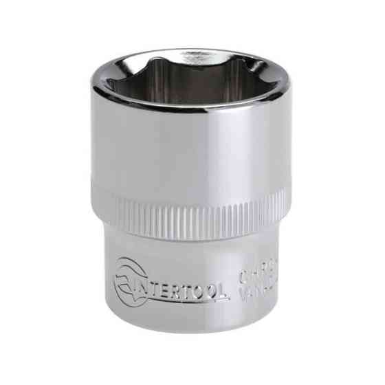 Головка шестигранна 1/2", 24×38 мм, Cr-V, STORM INTERTOOL ET-0024 Київ