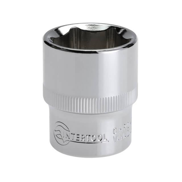 Головка шестигранна 1/2", 24×38 мм, Cr-V, STORM INTERTOOL ET-0024 Київ - фото 2