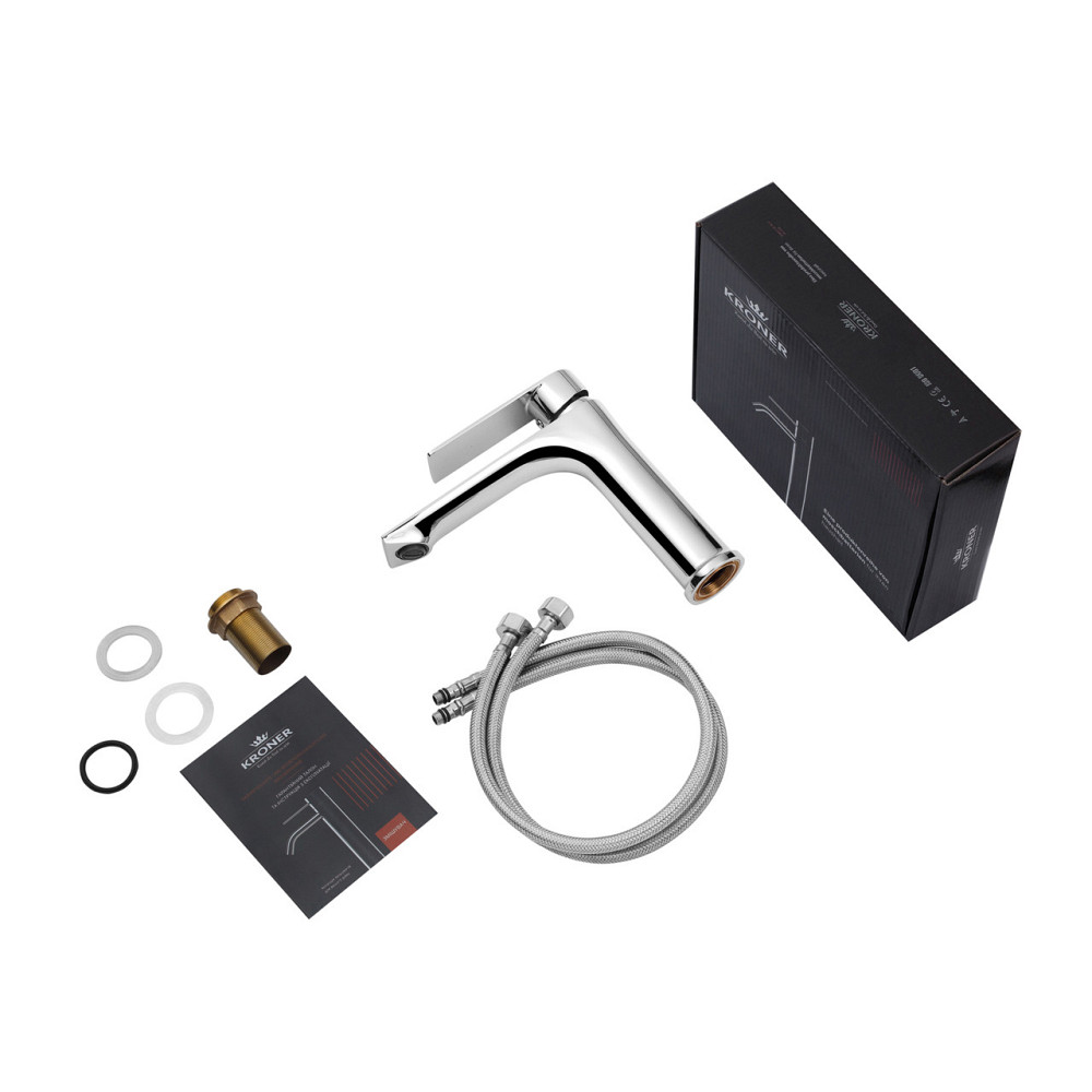 Смеситель для раковины Kroner KRP Jena - C010 Киев - изображение 8