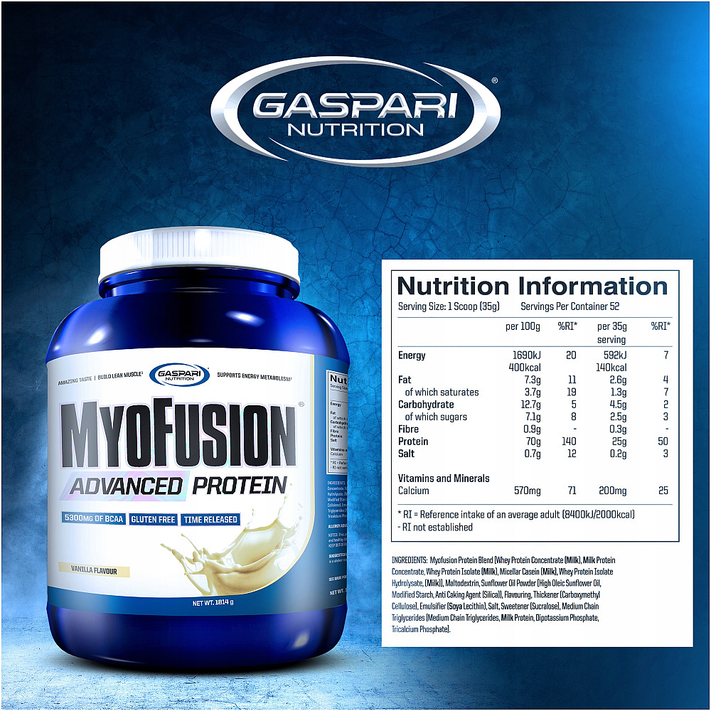 Протеїн MyoFusion Elite advanced 1814 g (Vanilla) Луцьк - фото 2