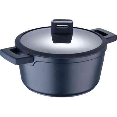 Каструля MasterPro Indigo з кришкою 24 см 4,5 л (BGMP-7979) Вінниця