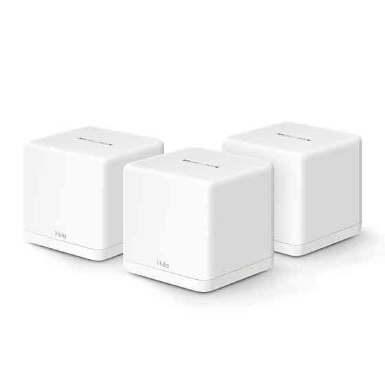 WiFi Mesh система Mercusys Halo H60X 3-pack (AX1500, 3хGE WAN/LAN, Beamforming, MU-MIMO, OFDMA) white Харьков