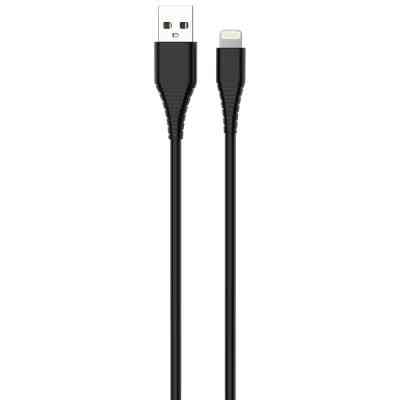 Дата кабель USB 2.0 AM to Lightning 1.0m black ColorWay (CW-CBUL024-BK) Вінниця