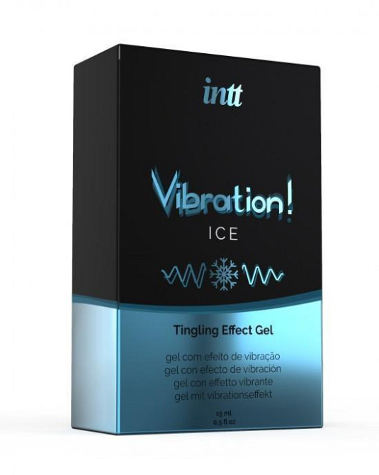 Рідкий вібратор - Intt Vibration! Ice, 15 мл Sex Aura Київ - фото 3