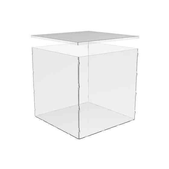 Коробка акрилова EKOSTAR 400х400х400 з кришкою Київ