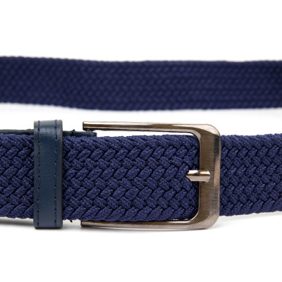 Ремінь Vintage Текстильний чоловічий Синій (20524) Вінниця - фото 6
