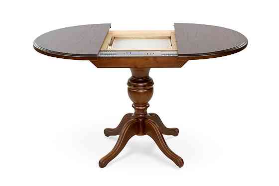 Стіл обідній Гермес Д=89 ( +38 ), горіх Київ