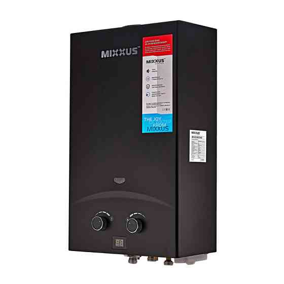 Газова колонка MIXXUS GWH-0210 BASIC BLACK димохідна 10 л/хв    ( WH0023 ) 30788 Харьков