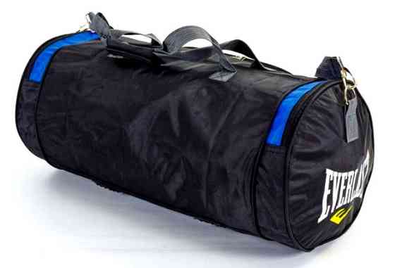 Сумка спортивна EVERLAST 55х28 кругла чорна GA-016-BK Київ