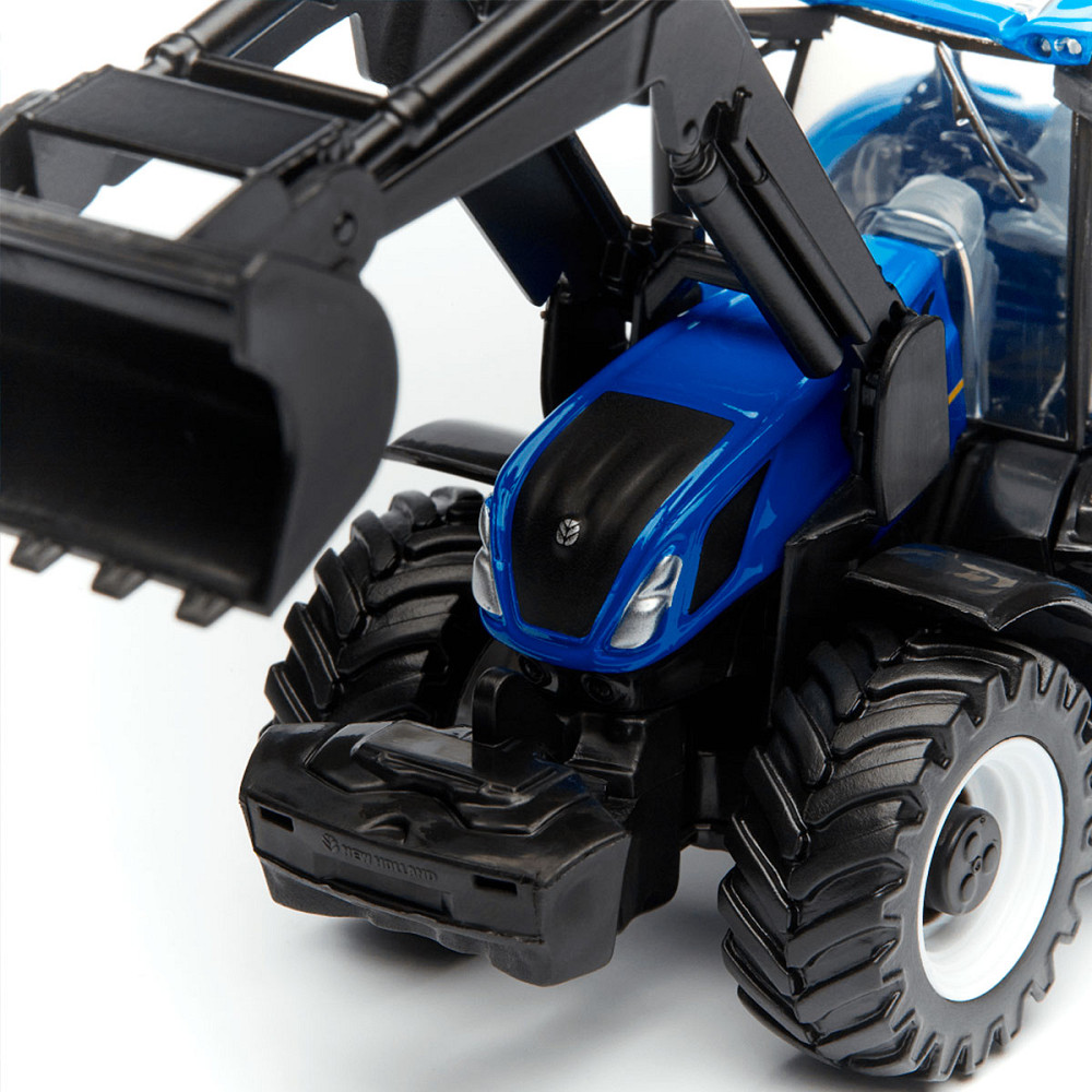 Автомодель серії Farm - Трактор NEW HOLLAND T7.315 з фронтальним навантажувачем (синій, 1:32) Дніпро - фото 2