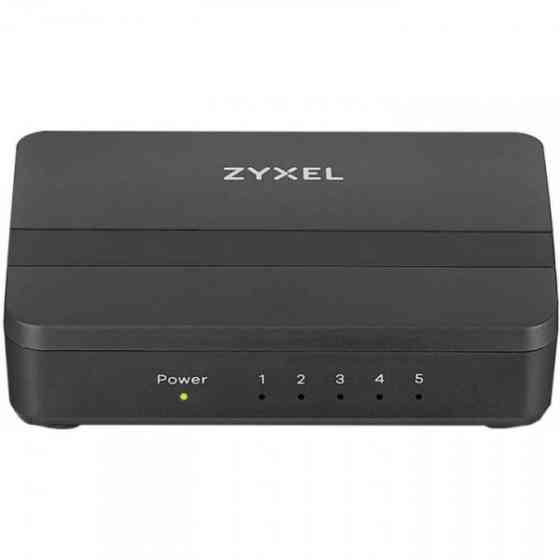 Комутатор Zyxel GS-105S v2, 5 портів 1000 Мбіт/с, настільний, пластиковий корпус (GS-105SV2-EU0101F) Киев