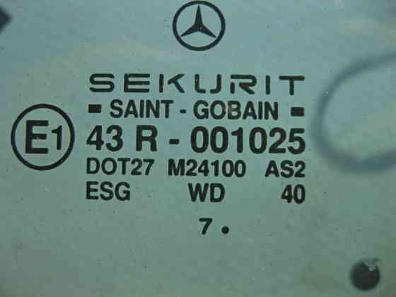 Mercedes-Benz  A2107350109 43R-001025 Глуха кватирка задніх лівих дверей Elegance E-Class W210 Одеса