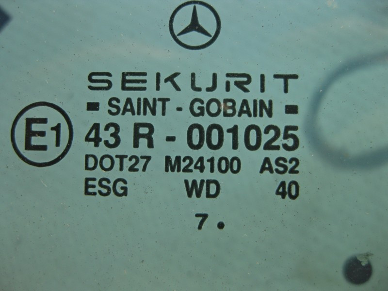 Mercedes-Benz  A2107350109 43R-001025 Глуха кватирка задніх лівих дверей Elegance E-Class W210 Одеса - фото 3