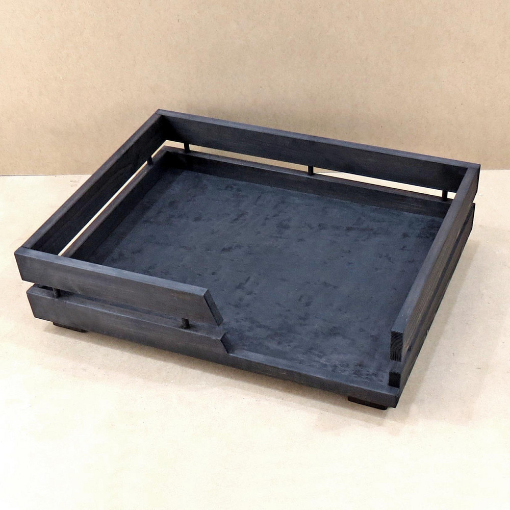 Лежак дерев'яний для собаки "Сіверс 100х60" венге Миколаїв - фото 4