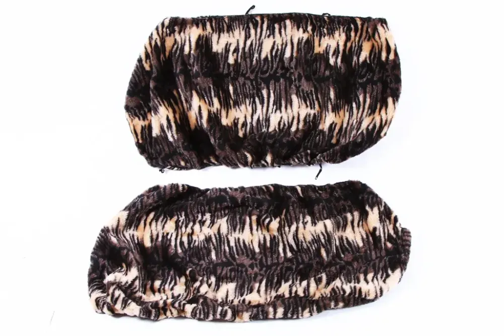 Чехли на сідниці хутряні чорний/бежевий з підгол. Вінниця - фото 3