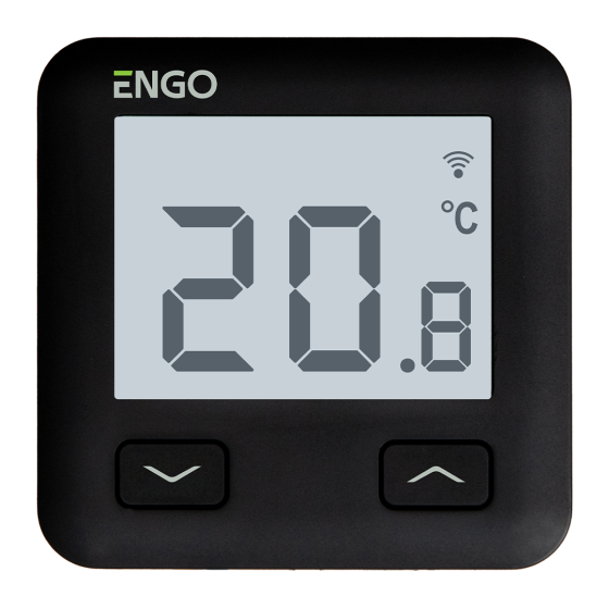 ENGO E10B230WiFi интернет-термостат с WI-FI, черный, жив. 230 В Киев