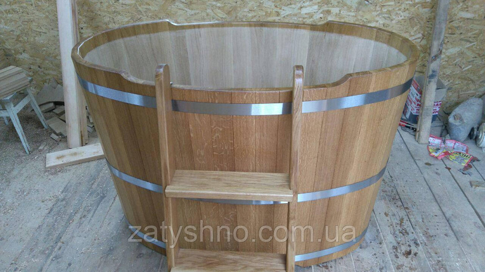Купель дубовая  для бани 1100*700*1000 Киев - изображение 9