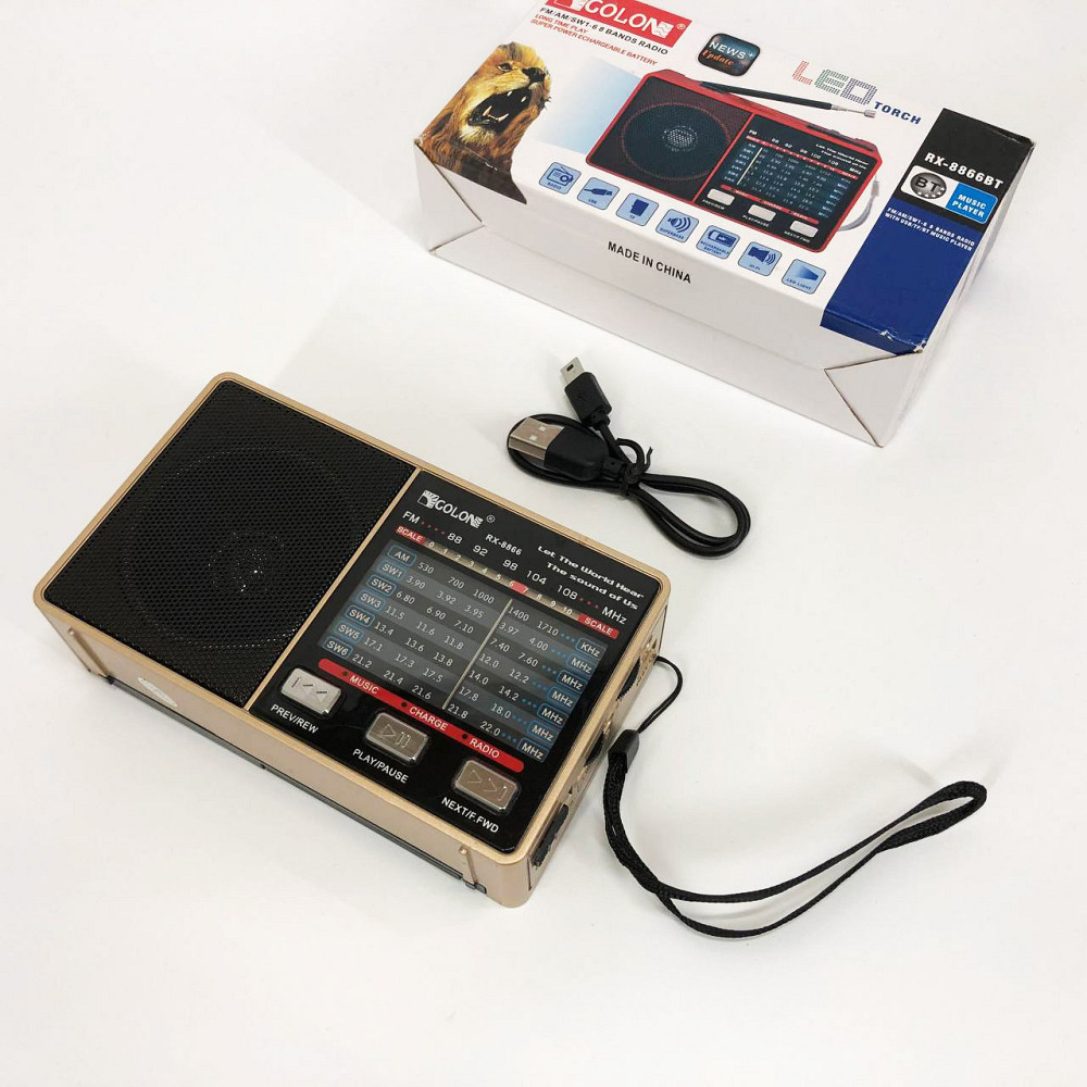Стаціонарний радіоприймач GOLON RX-8866, Радіоприймачі фм, Радіоприймач ретро XA-971 AM FM Київ - фото 8