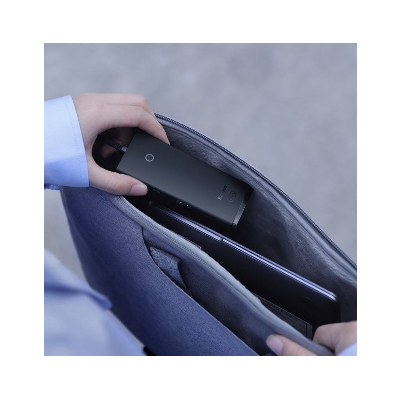 USB-хаб Baseus Lite Series 4-Port USB-A HUB Adapter (USB-A to USB 3.0*4 ) 1m Black Київ - фото 9