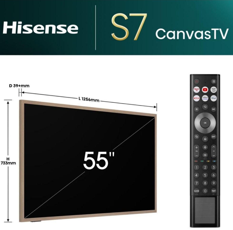 Телевизор Hisense Canvas TV 55S7NQ UA у Наявності‼️ Харьков - изображение 2