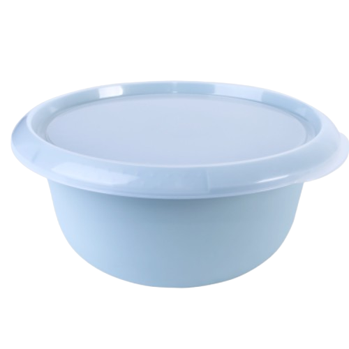 Миска з кришкою 3,75л пластик полин/прозорий Алеана Житомир - фото 1