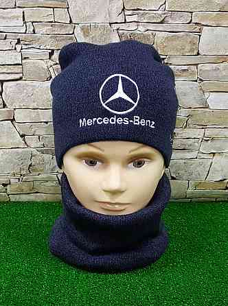 Комплект шапка+бафф Mercedes-Benz Originals Fleece Киев