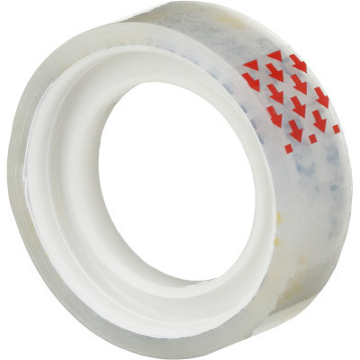 Скотч Buromax 12мм х 10м, прозрачная, 12 шт. в упаковке (BM.7110-01) Винница - изображение 1