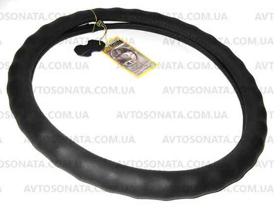 Оплетка кожа 121022 BK M черн/один шов под пальци Винница