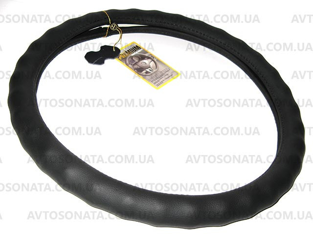 Оплетка кожа 121022 BK M черн/один шов под пальци Винница - изображение 2