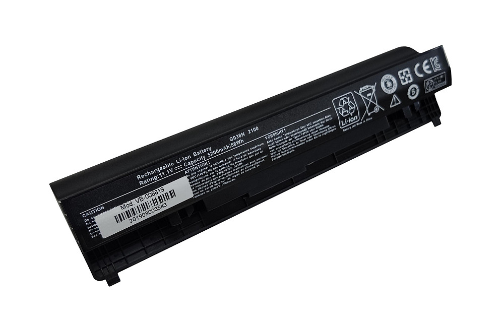Аккумулятор для ноутбука Dell G038N Latitude 2100 11.1V Black 5200mAh OEM Вінниця - фото 1