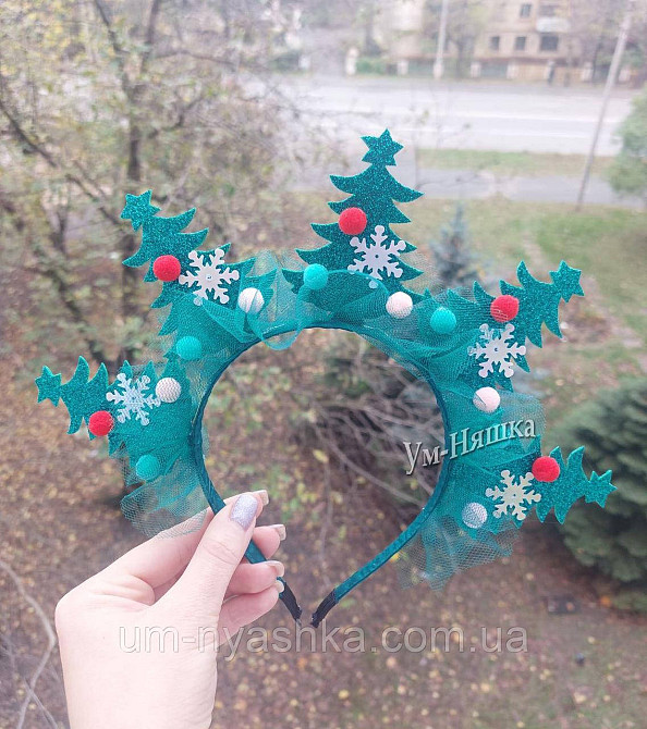Обруч ободок Елочка №5 Кривой Рог - изображение 3