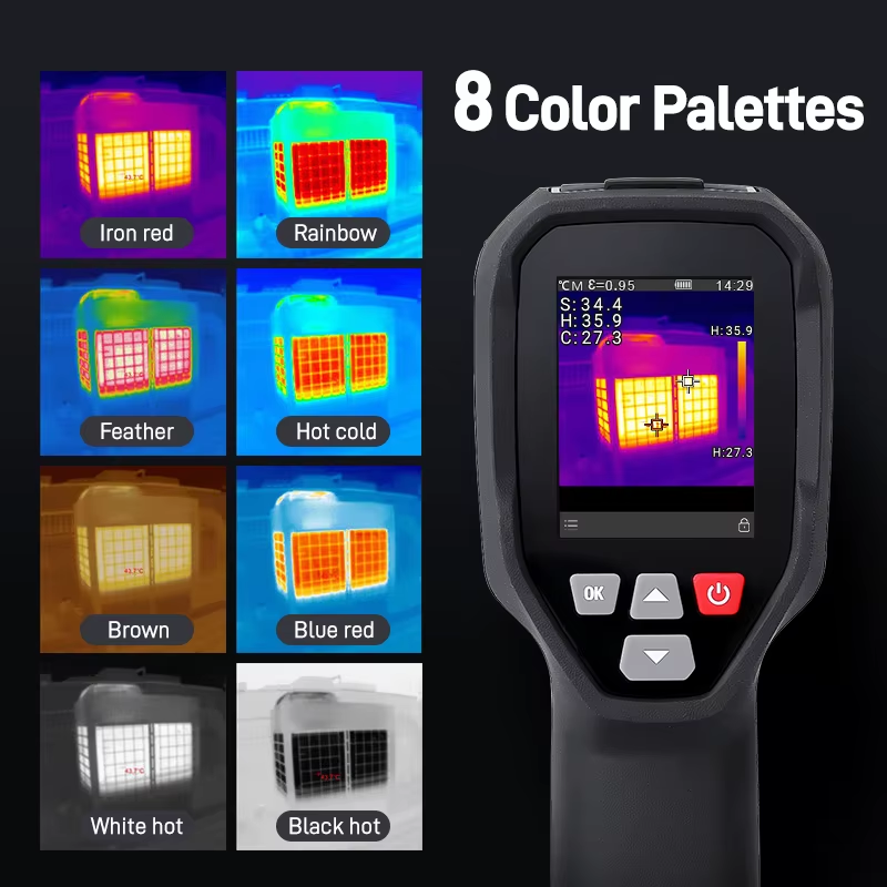 Інфрачервоний тепловізор RX-300 (Чорний) Вінниця - фото 9