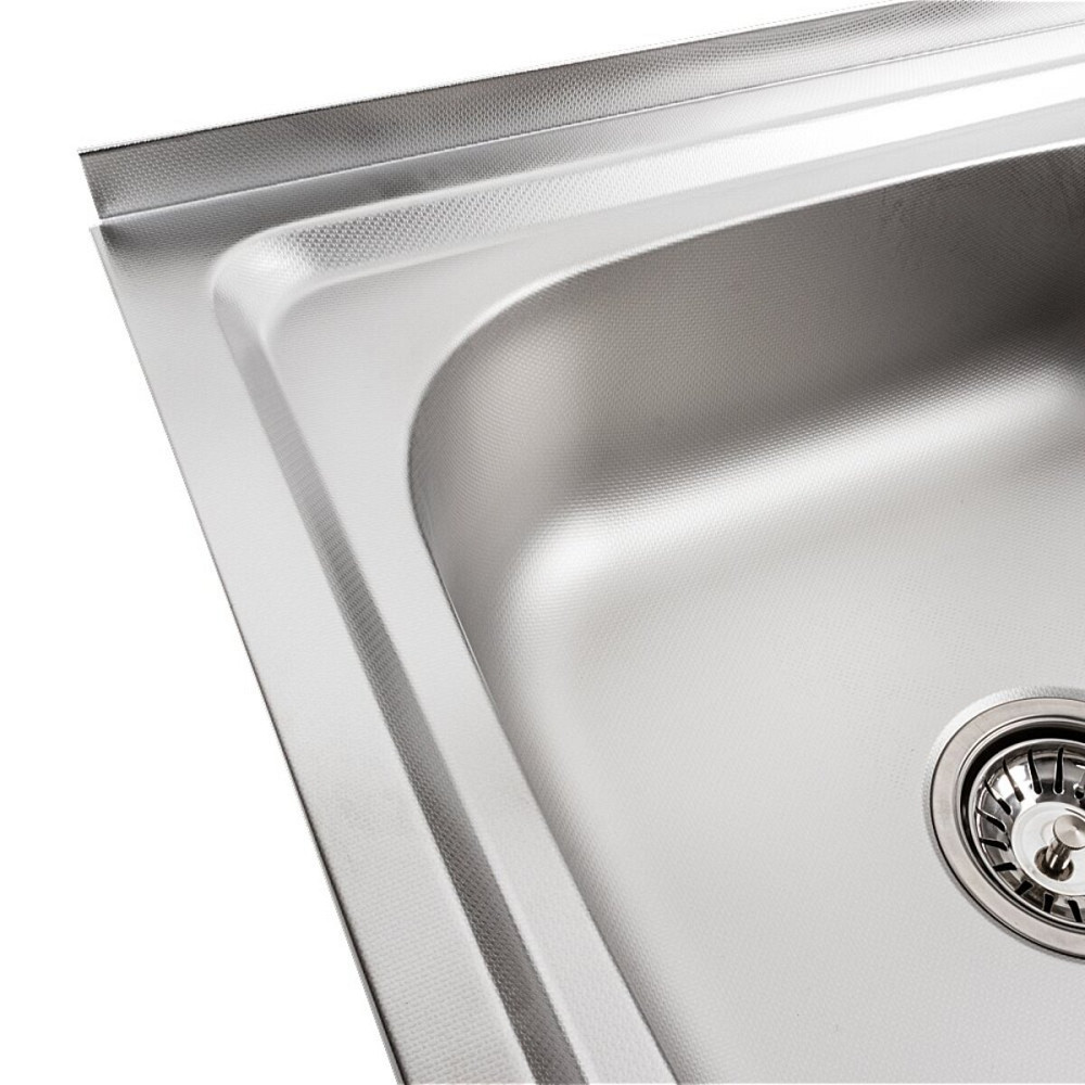 VALESO Кухонна мийка з нержавіючої сталі Valeso ДЕКОР 8050 L (0,7/160 мм) Київ - фото 4